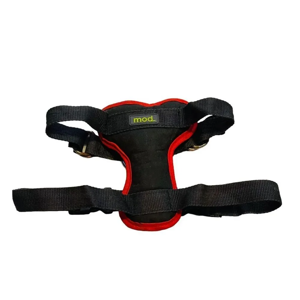 10/$25🦋 MOD Black & Red Pet Safety Car Harness - Size Small